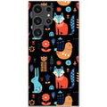Nordic Ornament Black — S23 Ultra Samsung Galaxy Bio-degradable Case — Finnaij