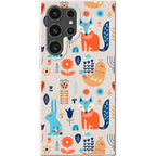 Nordic Ornament Natural — S23 Ultra Samsung Galaxy Bio-degradable Case — Finnaij
