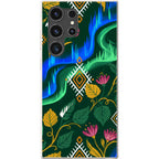 Aurora Birch Bloom by Aino Kallio — S23 Ultra Samsung Galaxy Bio-degradable Case — Finnaij