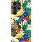 Berry Meadow Glow by Aino Kallio — S23 Ultra Samsung Galaxy Bio-degradable Case — Finnaij