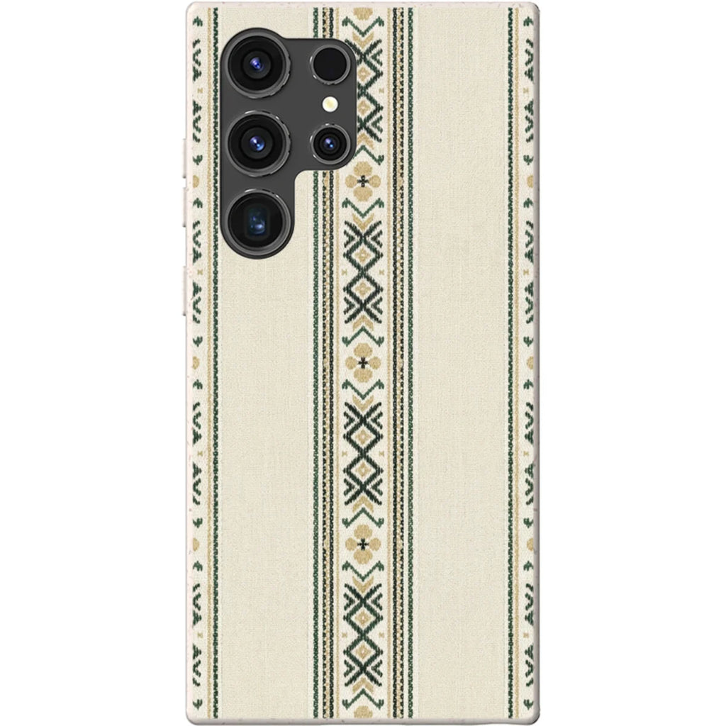 Karelian Ribbon Luxe by Elsi Vaarala — S23 Ultra Samsung Galaxy Bio-degradable Case — Finnaij
