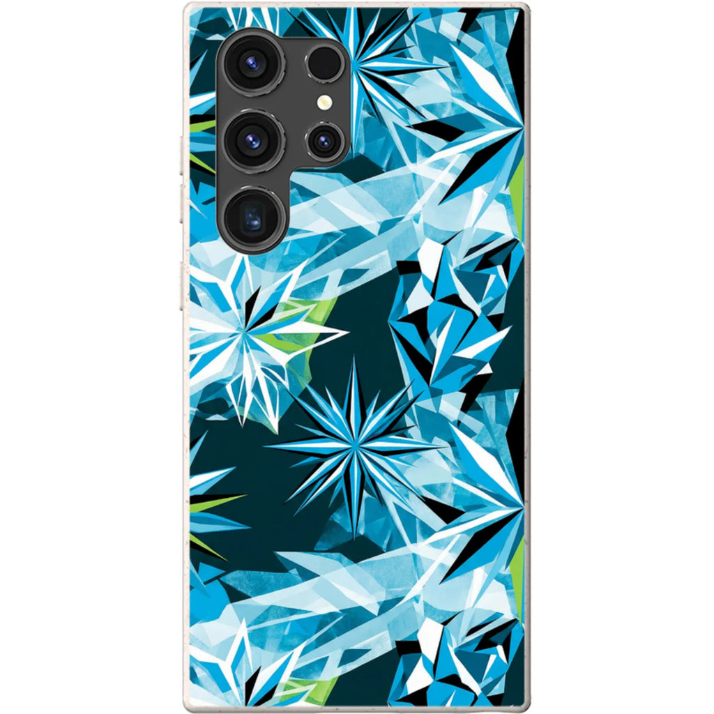 Ice Star Impact by Salla Niemi — S23 Ultra Samsung Galaxy Bio-degradable Case — Finnaij