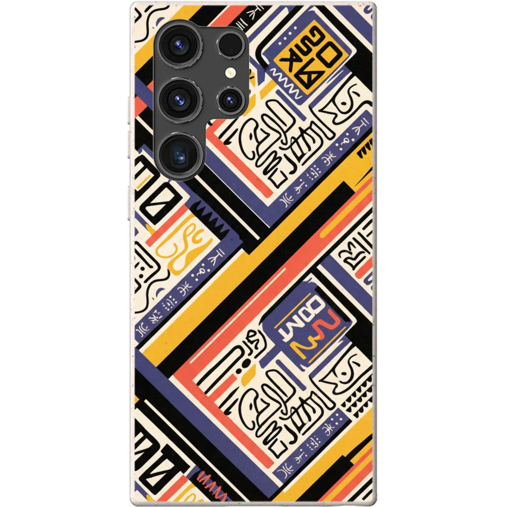 Danfo After Dark by Ada Okoye — S23 Ultra Samsung Galaxy Bio-degradable Case — Finnaij