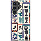 Market Day Icons by Ada Okoye — S23 Ultra Samsung Galaxy Bio-degradable Case — Finnaij