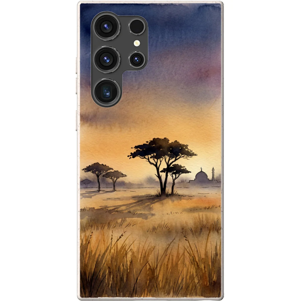 Savannah Haze by Tobi Akinyemi — S23 Ultra Samsung Galaxy Bio-degradable Case — Finnaij