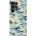 River Reflection Pattern Crop by Tobi Akinyemi — S23 Ultra Samsung Galaxy Bio-degradable Case — Finnaij