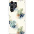 Palm Frond Breeze Pattern by Tobi Akinyemi — S23 Ultra Samsung Galaxy Bio-degradable Case — Finnaij
