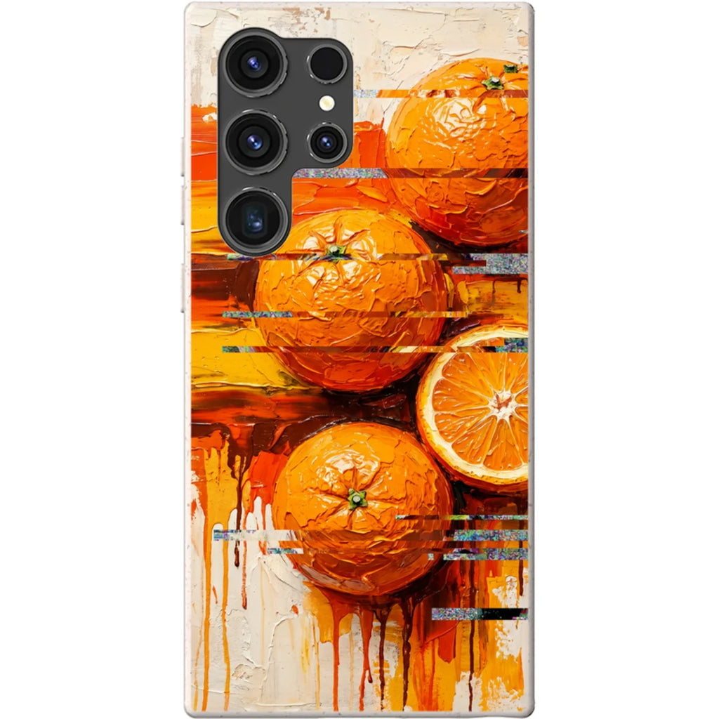 Oranges and Citrus Still Life by Frida Lövström — S23 Ultra Samsung Galaxy Bio-degradable Case — Finnaij