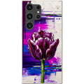 Single Dramatic Tulip by Frida Lövström — S23 Ultra Samsung Galaxy Bio-degradable Case — Finnaij