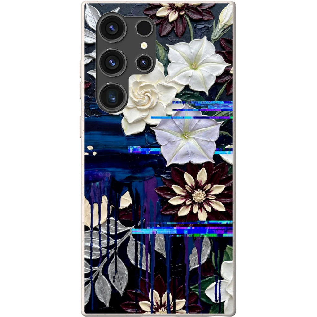 Midnight Garden by Frida Lövström — S23 Ultra Samsung Galaxy Bio-degradable Case — Finnaij