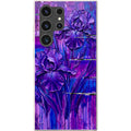 Iris Flowers by Frida Lövström — S23 Ultra Samsung Galaxy Bio-degradable Case — Finnaij