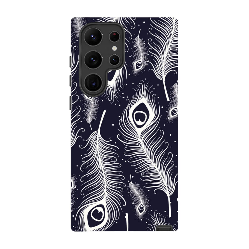 Feathers in Bloom — S23 Ultra Tough Case — Finnaij