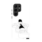 Black Cap by Keagan Haight — S23 Ultra Tough Case — Finnaij