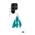 Blue Dress by Keagan Haight — S23 Ultra Tough Case — Finnaij