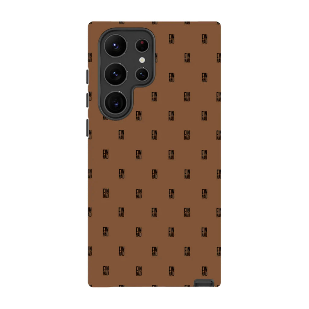 Monogram Chocolate Lover — S23 Ultra Tough Case — Finnaij