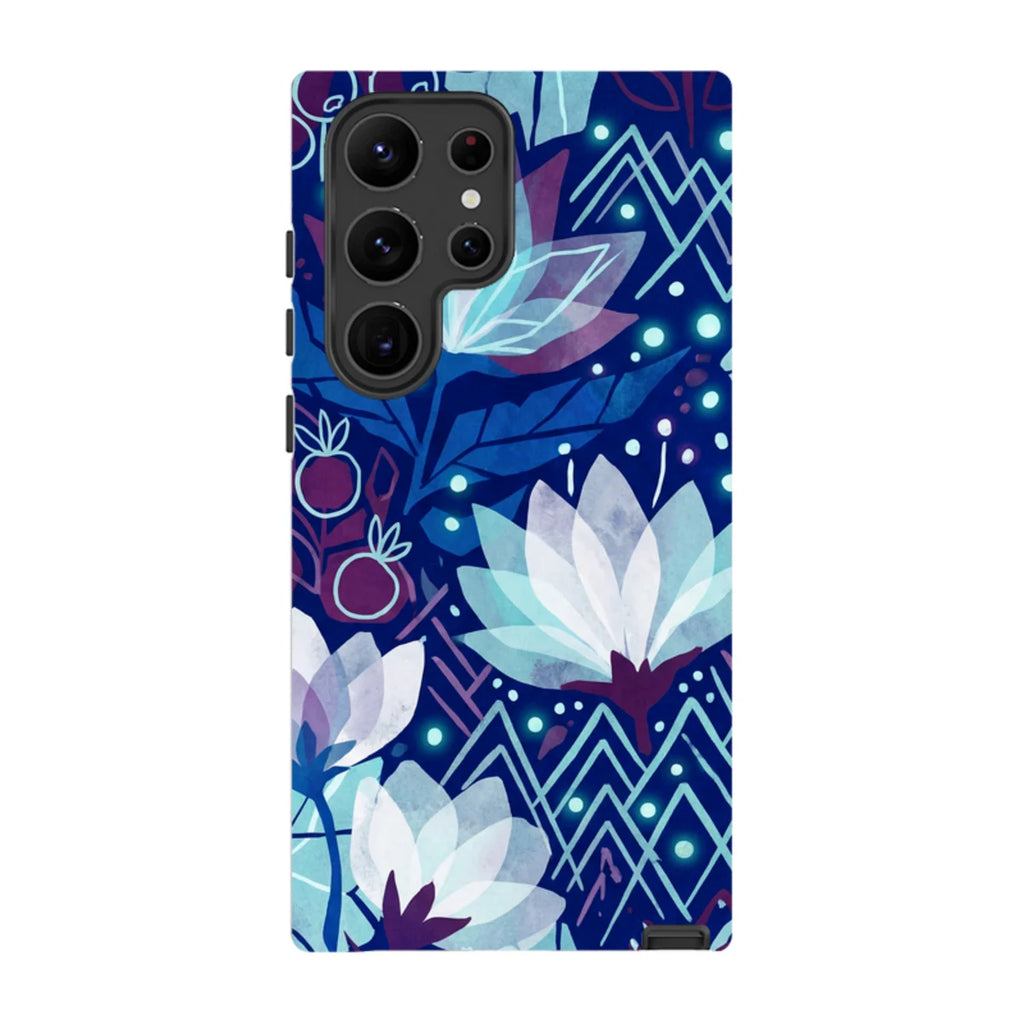 Frozen Lake Petals by Aino Kallio — S23 Ultra Tough Case — Finnaij