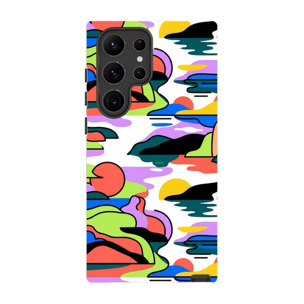 Archipelago Color Motion by Salla Niemi — S23 Ultra Tough Case — Finnaij