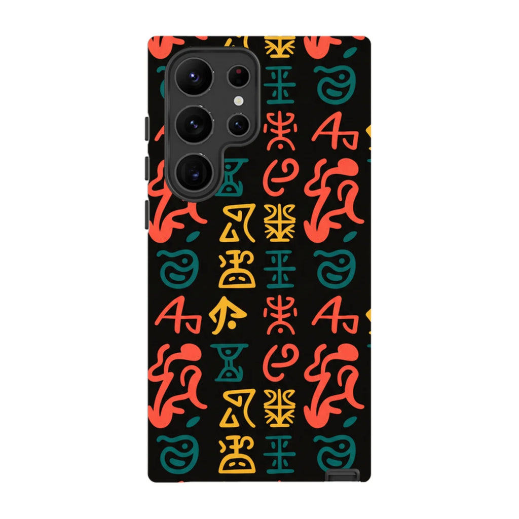 Nsibidi Pulse by Ada Okoye — Tough Case for Samsung — Finnaij