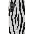 Zebra Groove — S24 Samsung Galaxy Bio-degradable Case — Finnaij