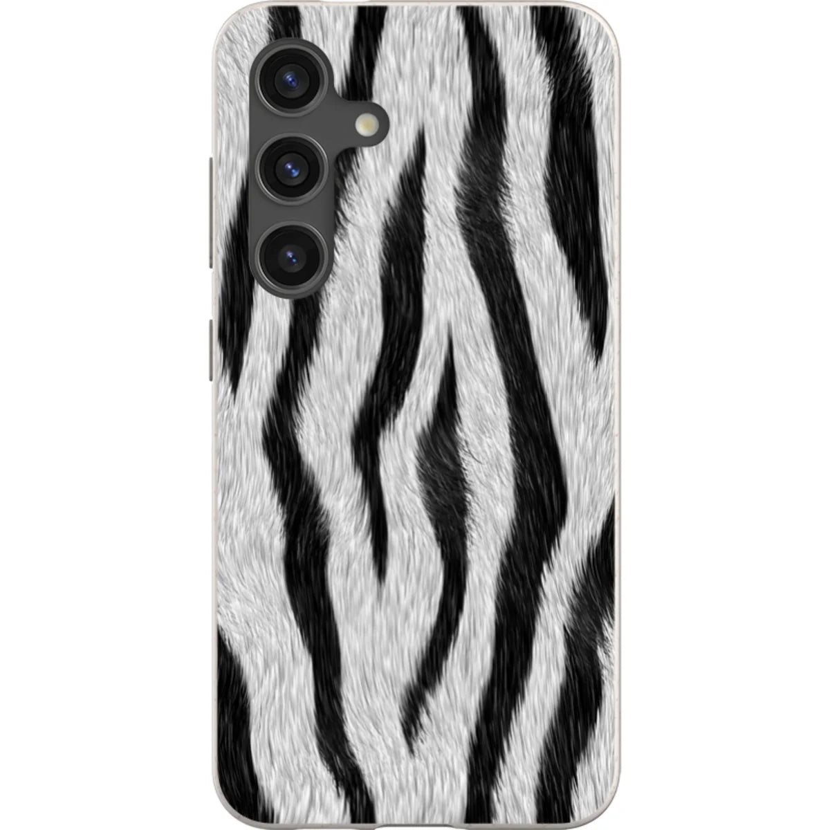 Zebra Groove — S24 Samsung Galaxy Bio-degradable Case — Finnaij