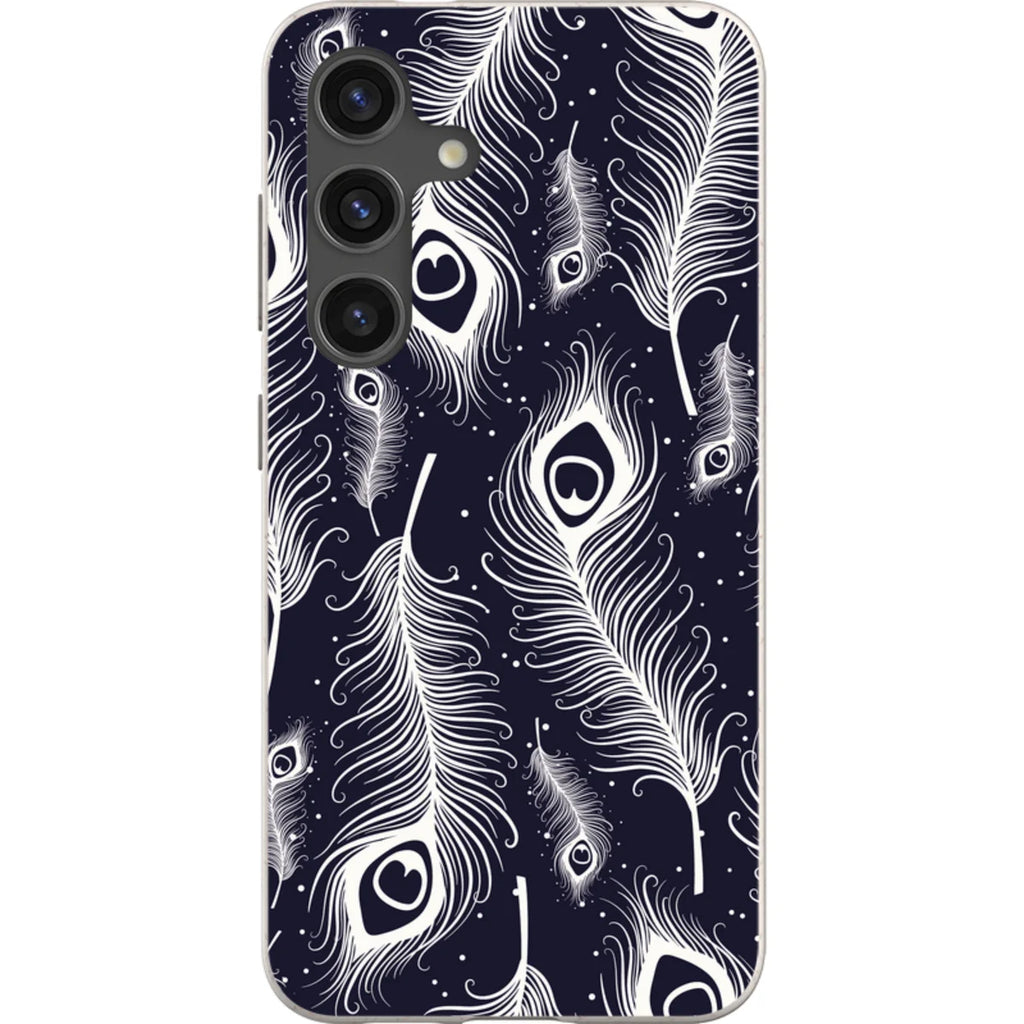 Feathers in Bloom — S22 Samsung Galaxy Bio-degradable Case — Finnaij