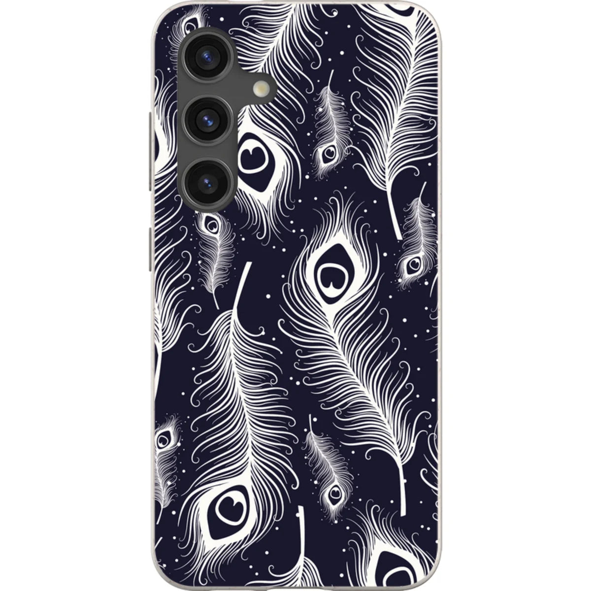Feathers in Bloom — S22 Samsung Galaxy Bio-degradable Case — Finnaij