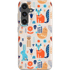 Nordic Ornament Natural — S24 Samsung Galaxy Bio-degradable Case — Finnaij