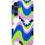 Aurora Pop Burst by Salla Niemi — S24 Samsung Galaxy Bio-degradable Case — Finnaij