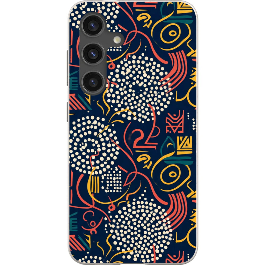 Adire Nightfall by Ada Okoye — Samsung Galaxy Bio-degradable Case — Finnaij