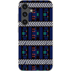 Midnight Aso-Oke by Ada Okoye — S24 Samsung Galaxy Bio-degradable Case — Finnaij
