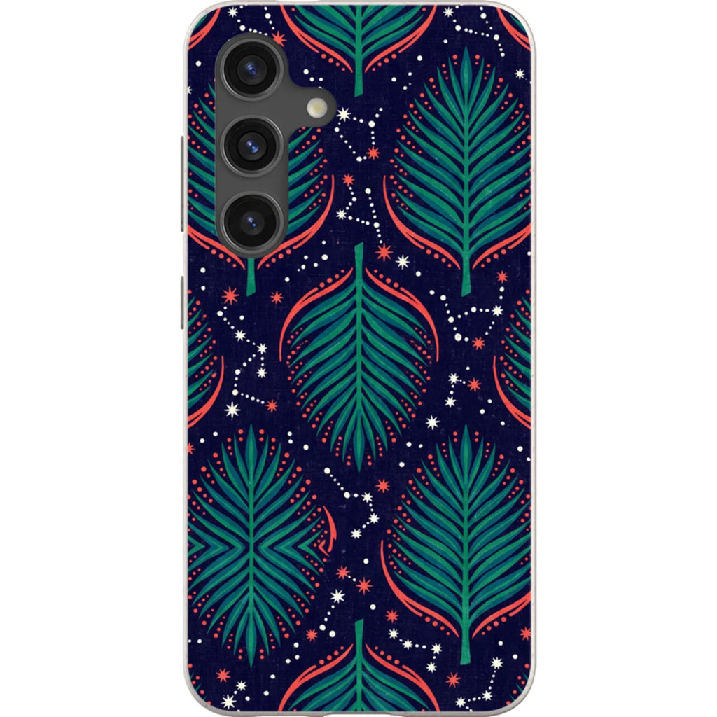Palm Frond Constellations by Ada Okoye — S24 Samsung Galaxy Bio-degradable Case — Finnaij