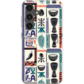 Market Day Icons by Ada Okoye — S24 Samsung Galaxy Bio-degradable Case — Finnaij
