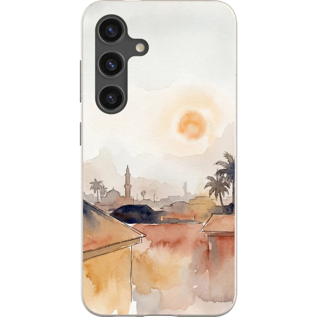 Harmattan Sky by Tobi Akinyemi — S24 Samsung Galaxy Bio-degradable Case — Finnaij