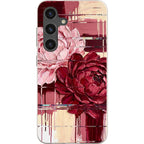Peonies by Frida Lövström — S24 Samsung Galaxy Bio-degradable Case — Finnaij