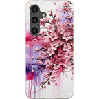 Cherry Blossoms by Frida Lövström — S24 Samsung Galaxy Bio-degradable Case — Finnaij