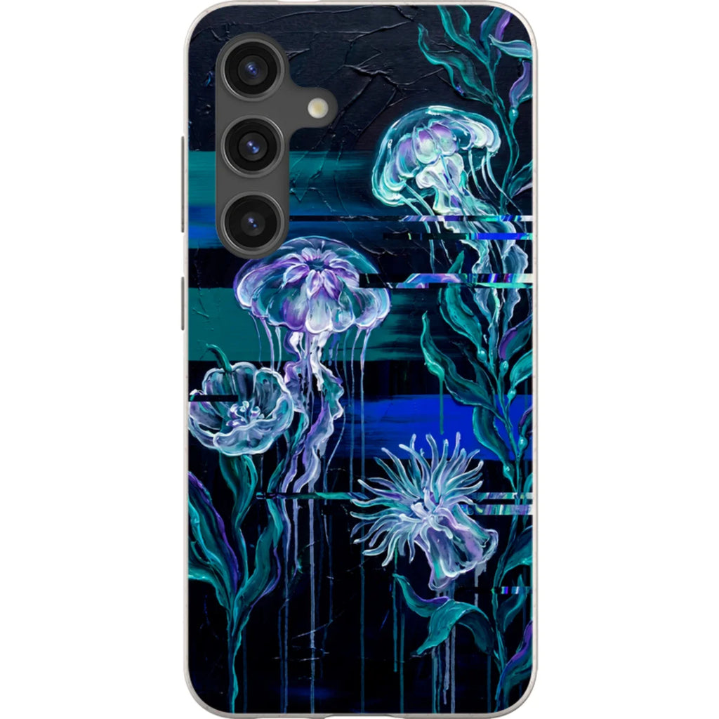 Deep-Sea Underwater Botanical Fantasy by Frida Lövström — S24 Samsung Galaxy Bio-degradable Case — Finnaij