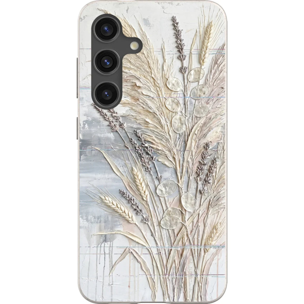 Dried Flowers and Grasses by Frida Lövström — S24 Samsung Galaxy Bio-degradable Case — Finnaij