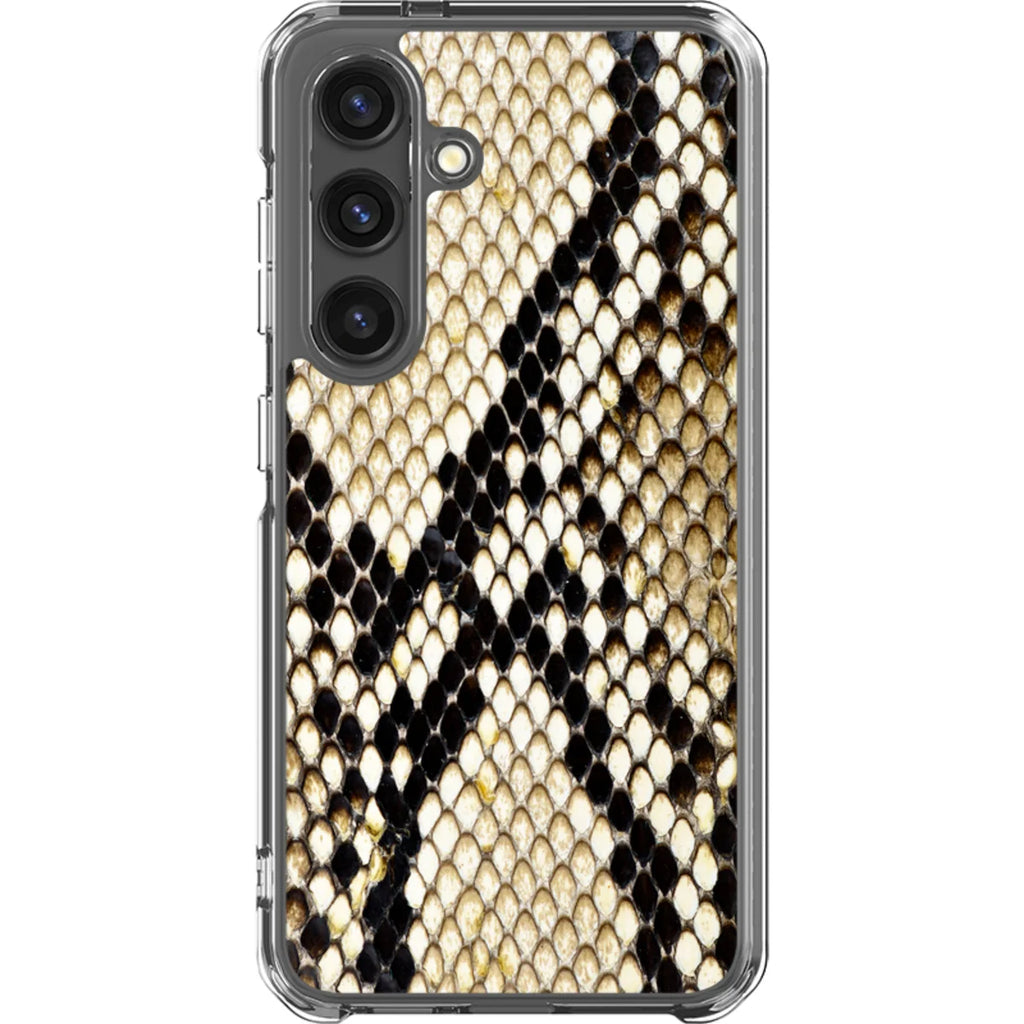 Serpent Chic — S24 Clear Impact Case — Finnaij