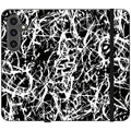 Black-White Grunge — S24 Wallet Case — Finnaij