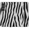 Zebra Groove — S24 Wallet Case — Finnaij