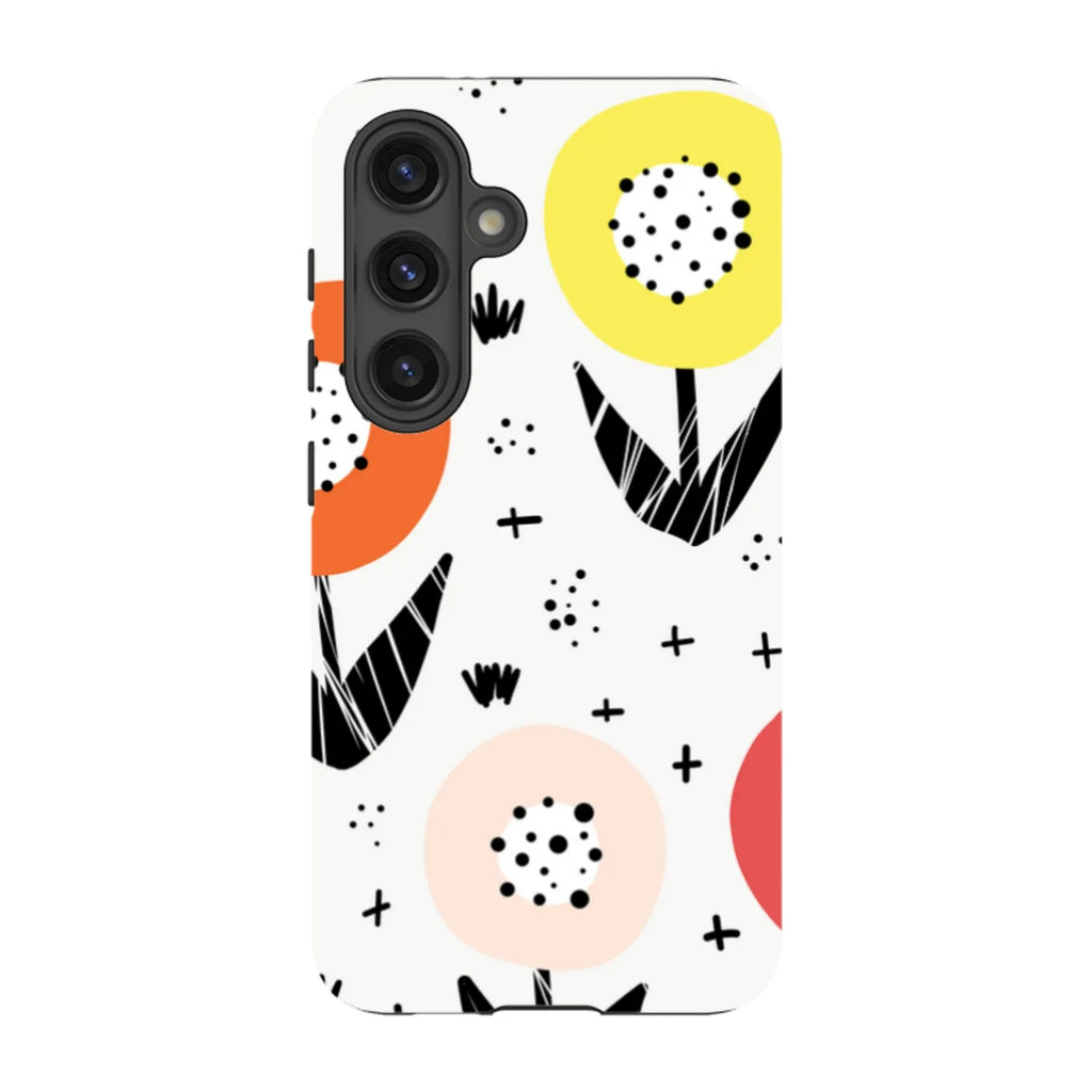 Botanical Doodle — S24 Tough Case — Finnaij