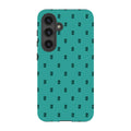 Monogram Teal — S24 Tough Case — Finnaij