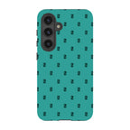 Monogram Teal — S24 Tough Case — Finnaij