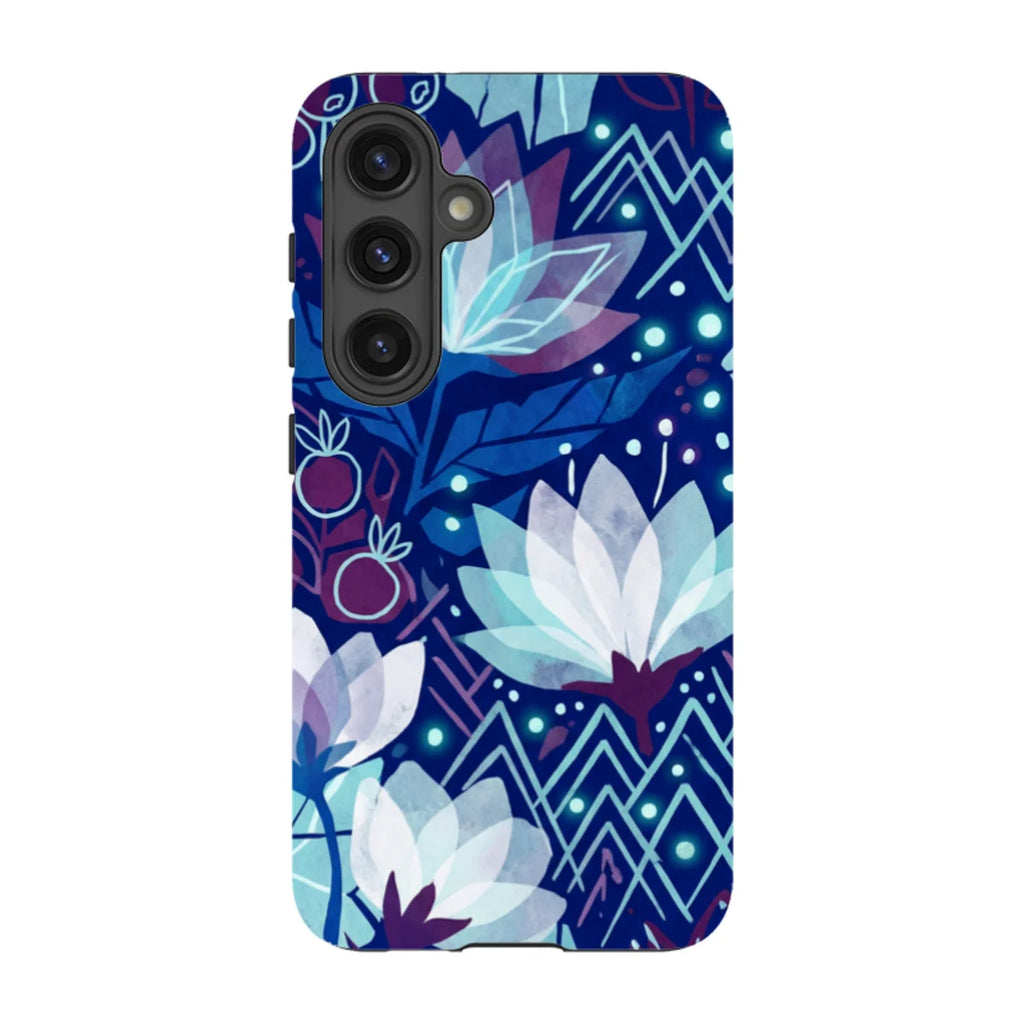 Frozen Lake Petals by Aino Kallio — S24 Tough Case — Finnaij