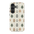 Birch and Linen Pattern by Elsi Vaarala — S24 Tough Case — Finnaij
