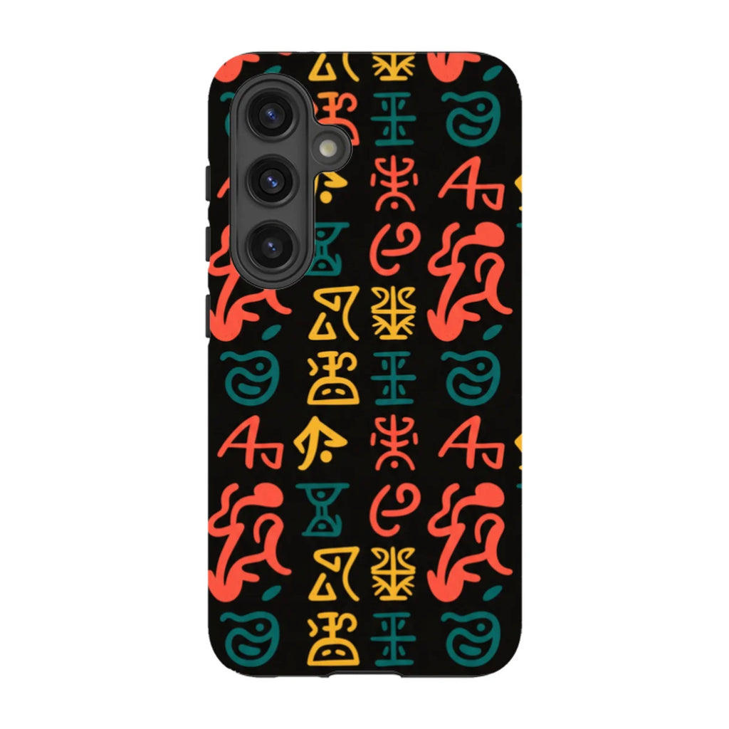 Nsibidi Pulse by Ada Okoye — Tough Case for Samsung — Finnaij