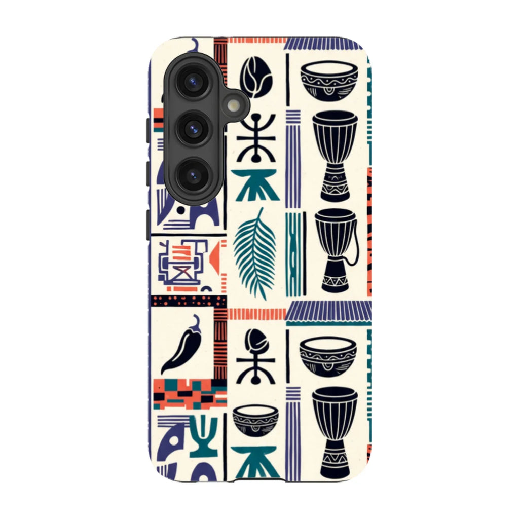 Market Day Icons by Ada Okoye — S24 Tough Case — Finnaij