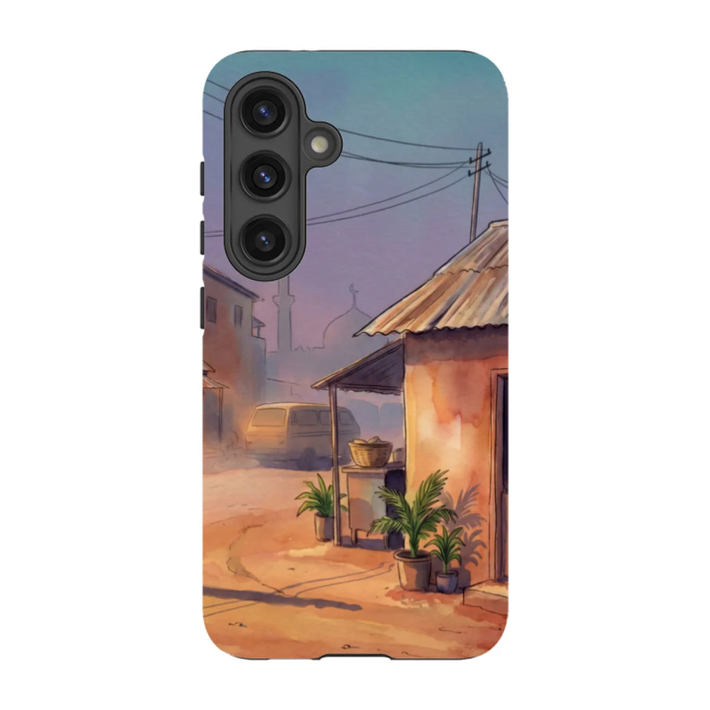 City Edge Quiet Street by Tobi Akinyemi — S24 Tough Case — Finnaij