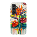Tropical Flowers by Frida Lövström — S24 Tough Case — Finnaij