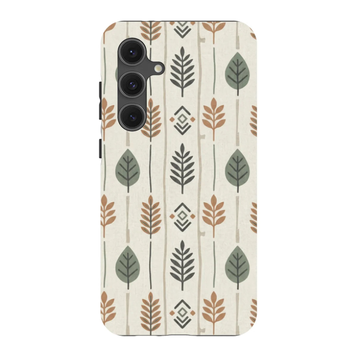 Birch and Linen Pattern by Elsi Vaarala — S24 Fan Edition Tough Case — Finnaij